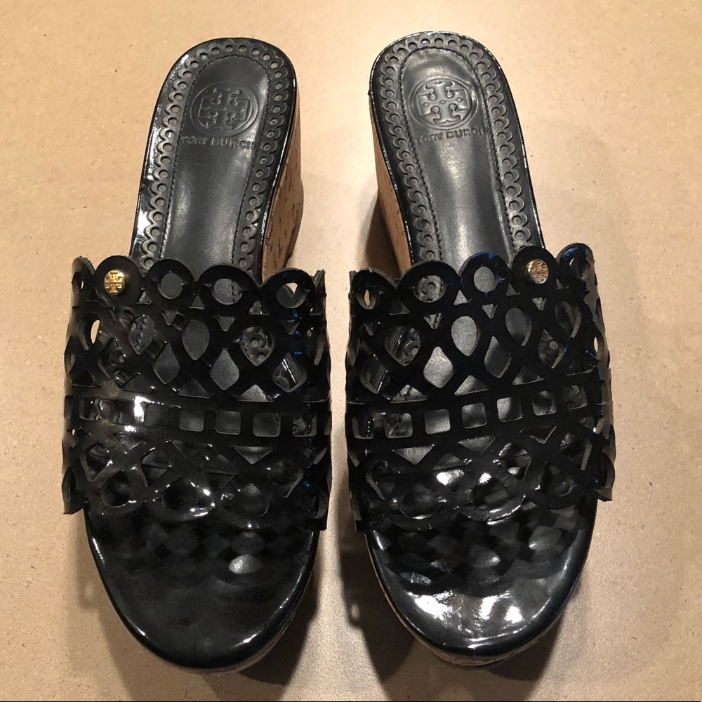 Tory Burch back wedges